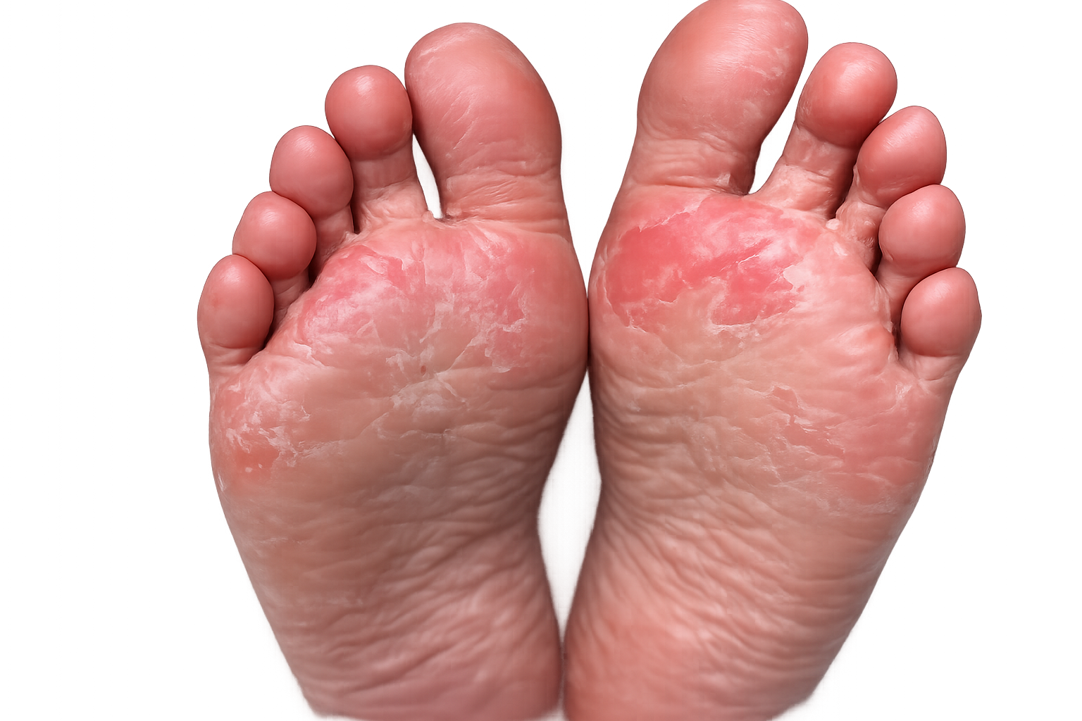 Athlete's Foot illustration - Dr Edge clinical assessment
