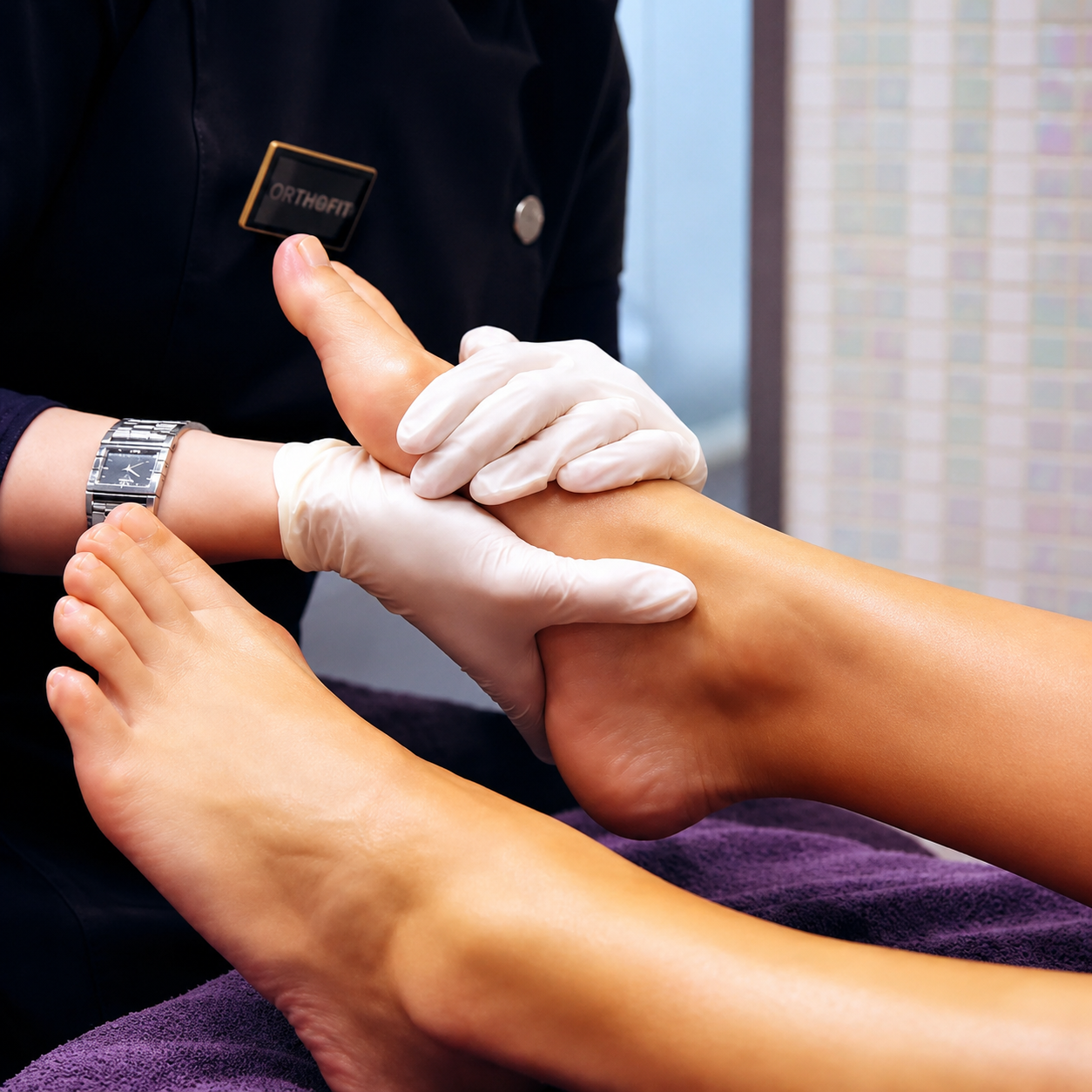 Foot Massage Treatment at Dr. Edge
